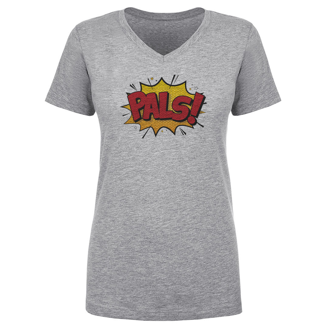 Women's V Neck Pow PALS