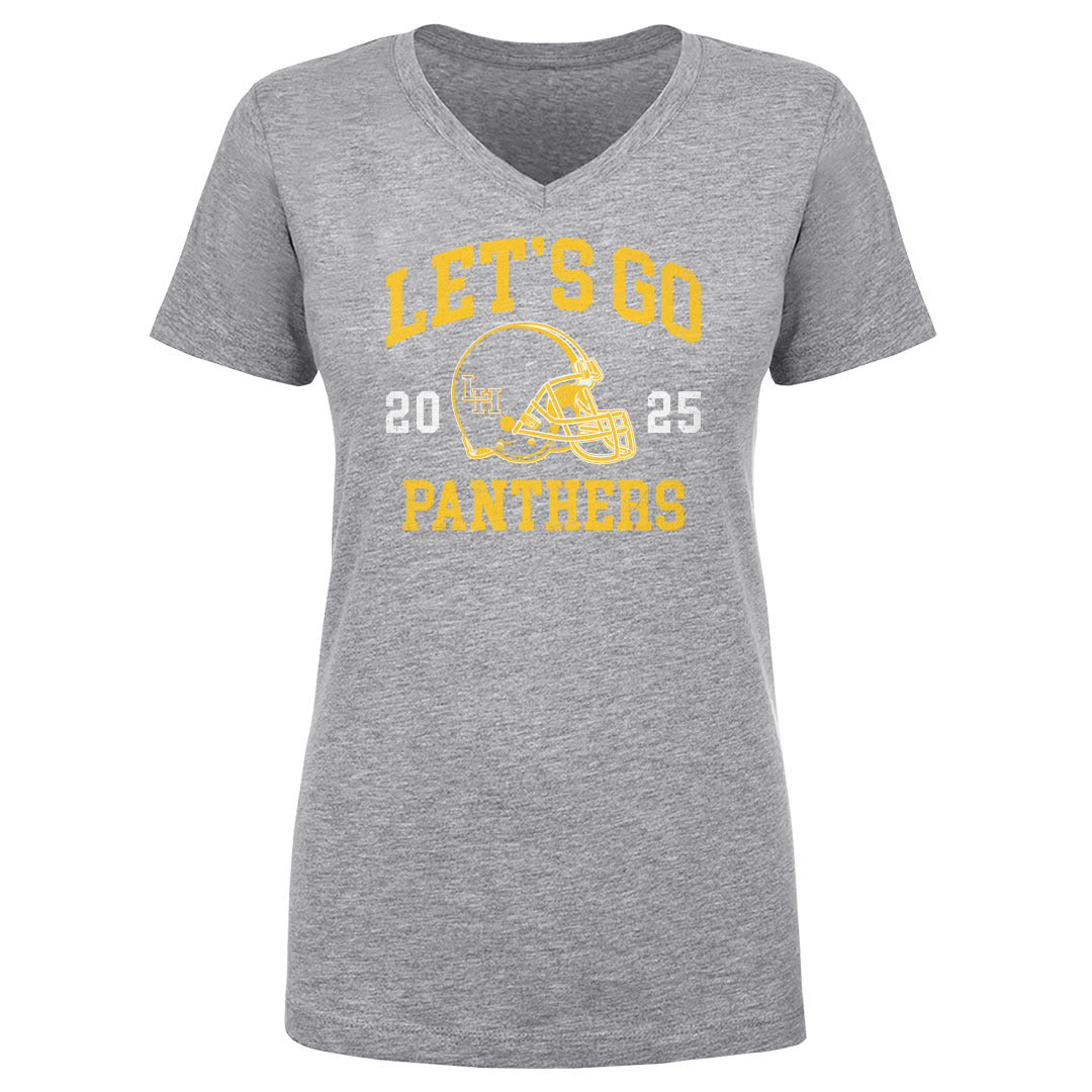 Women's V Neck Let's Go Helmet