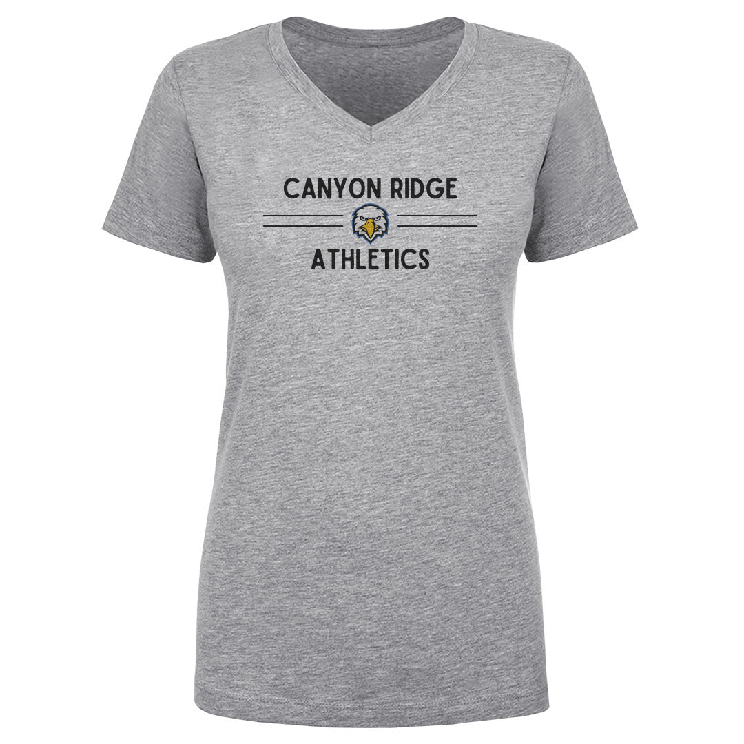 Women's V Neck Canyon Ridge Eagle