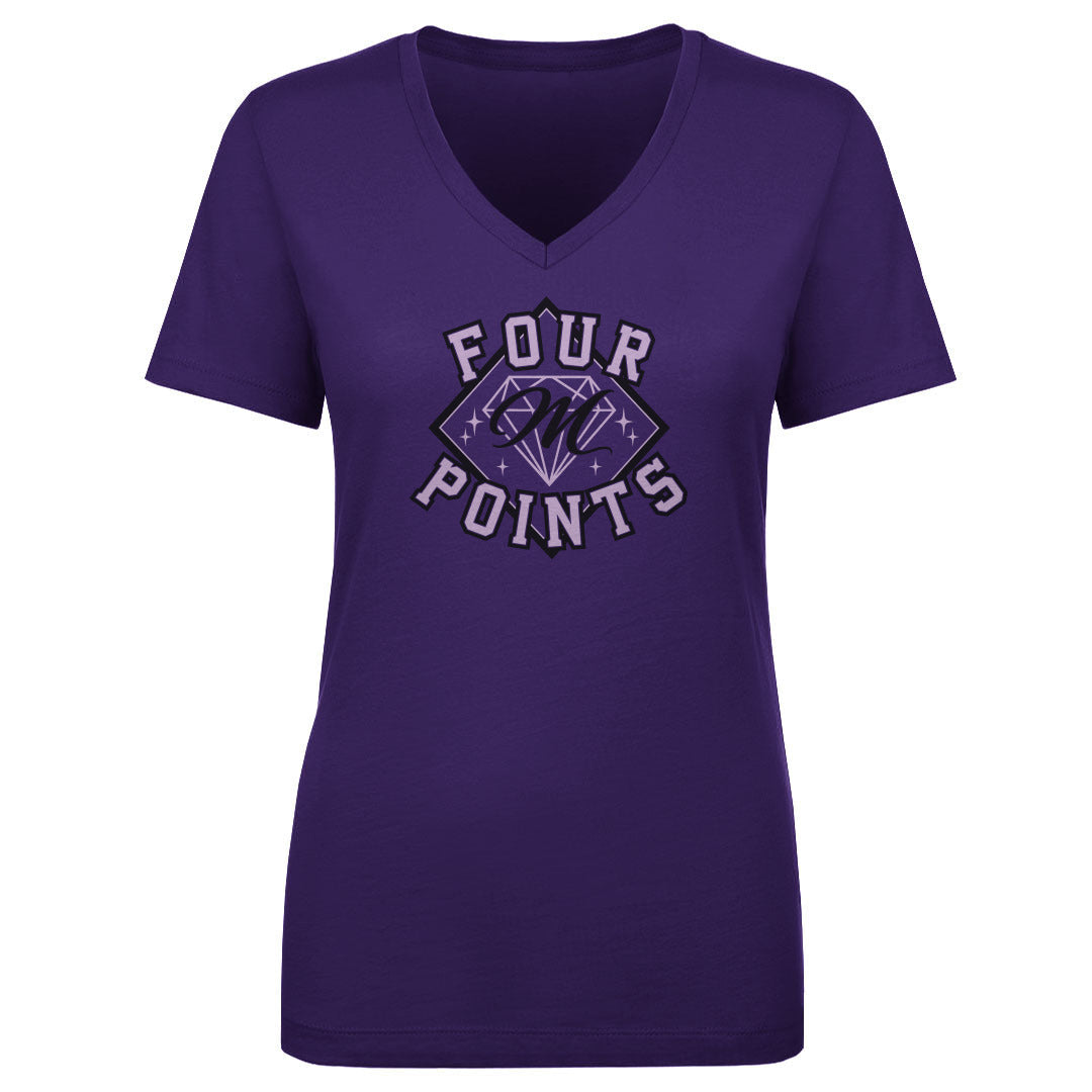 Women's V Neck Four Points Majestics 26D