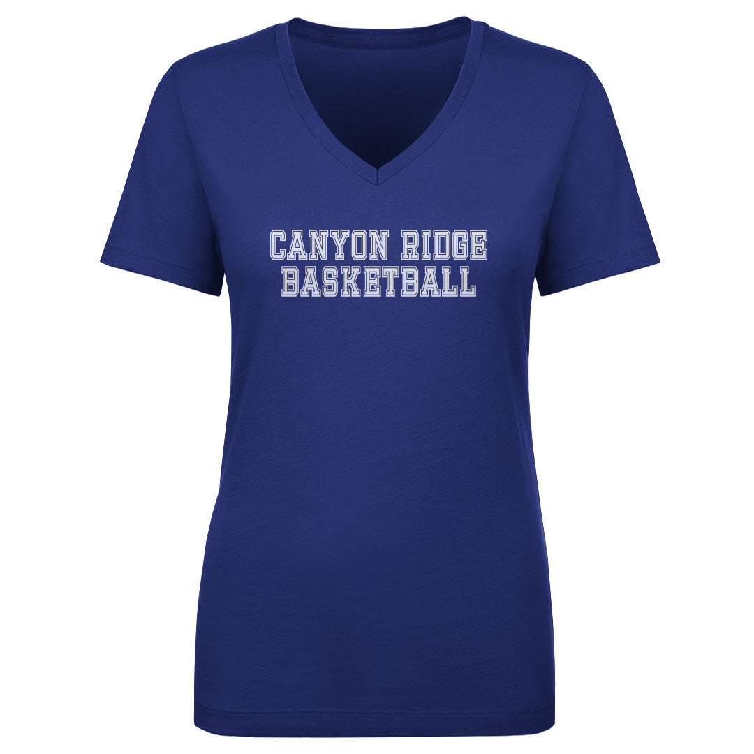 Women's V Neck Canyon Ridge Basketball