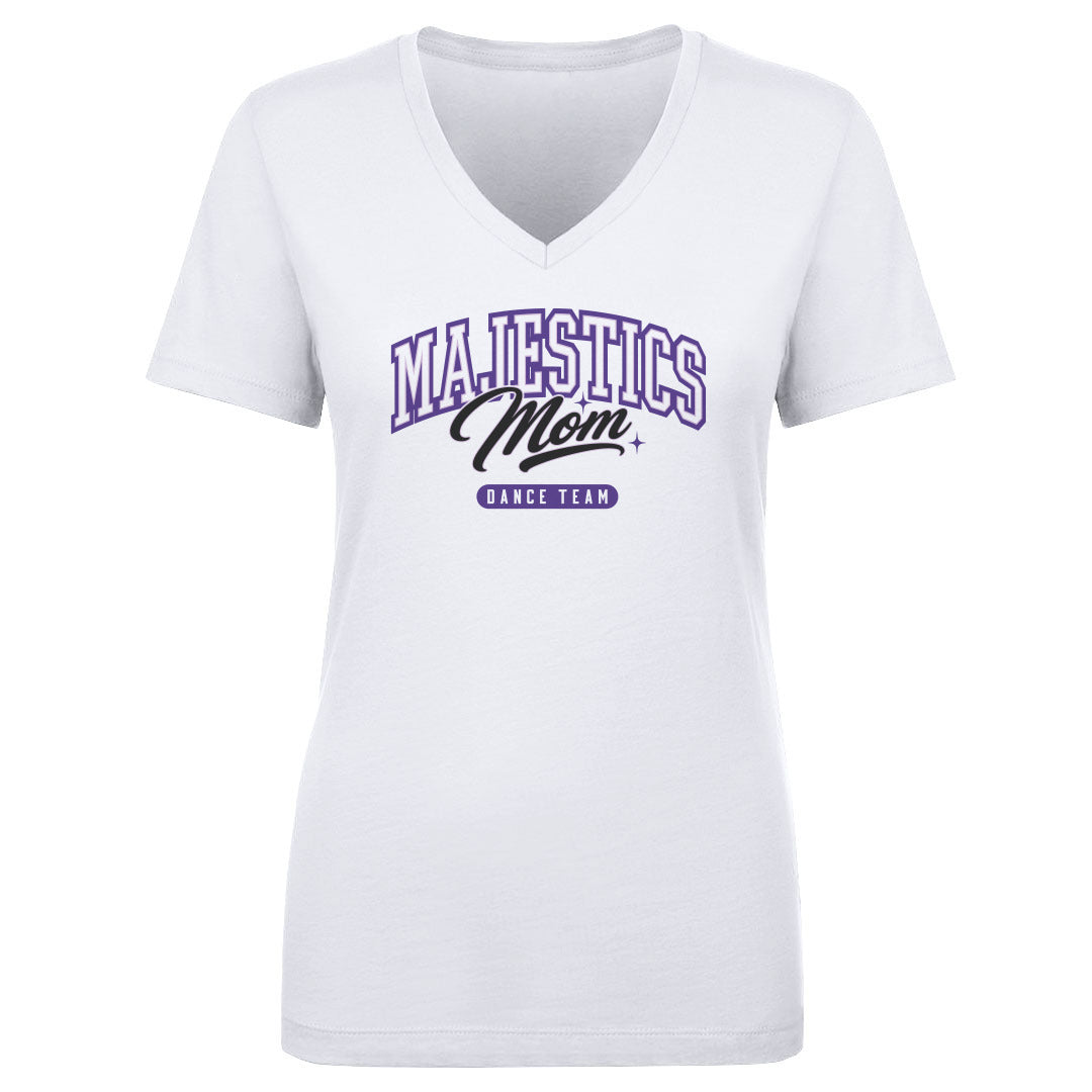 Women's V Neck Majestics Mom 2600