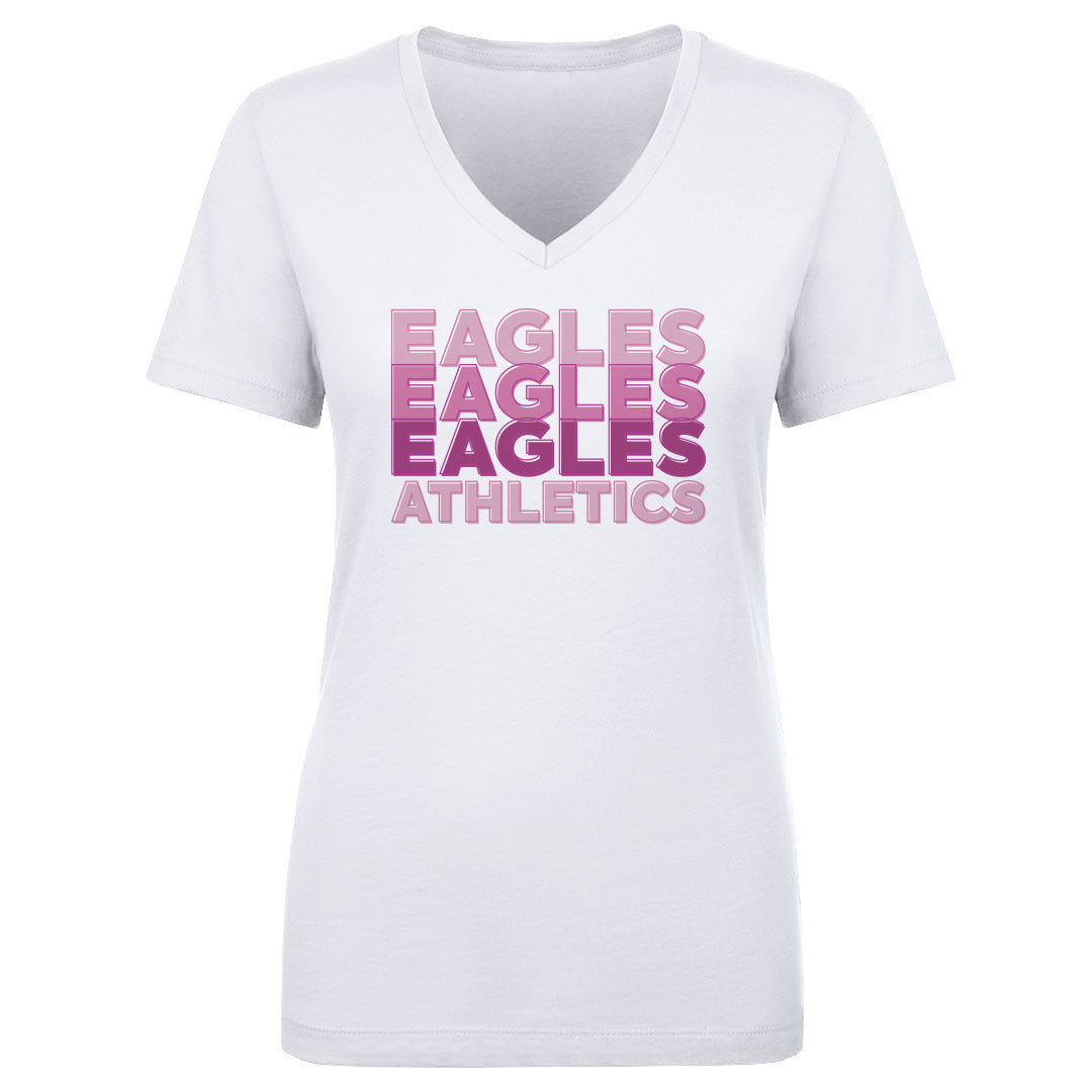 Women's V Neck Canyon Ridge Pink