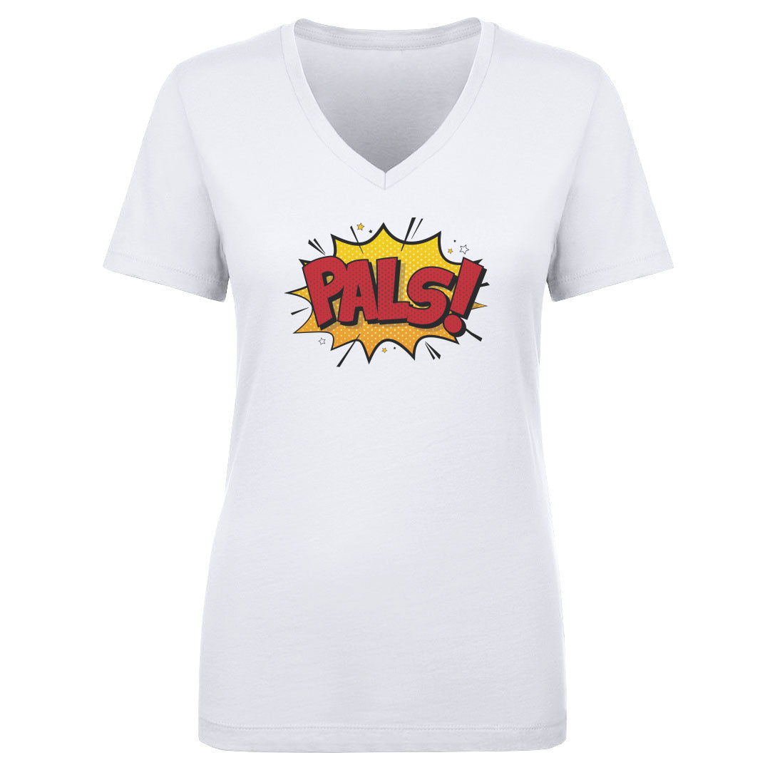 Women's V Neck Pow PALS