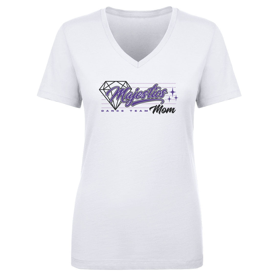 Women's V Neck Majestics Mom 2603