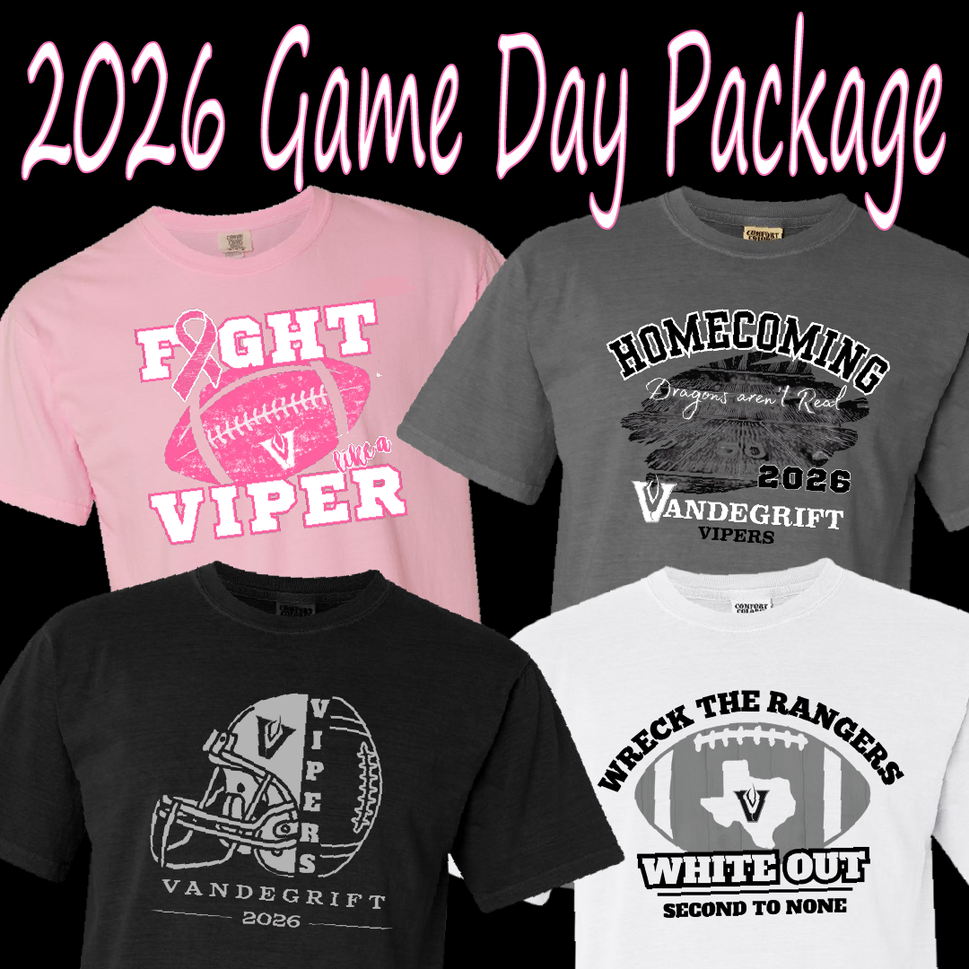 2026 Vandy Game Day Package (4 shirts)