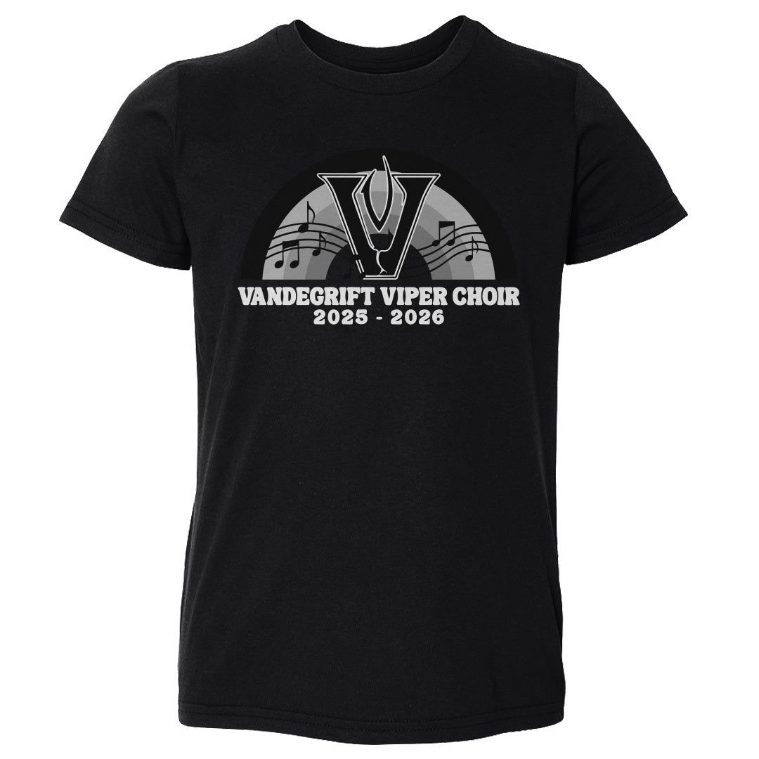 Toddler Tee Viper Choir Rainbow Notes