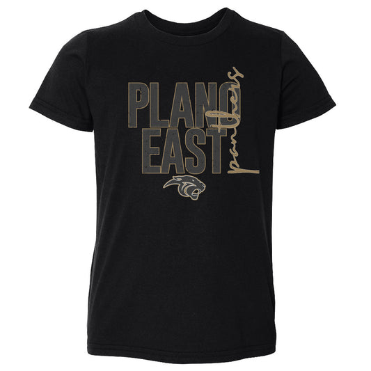 Toddler Tee Plano East Panthers Vertical Cursive