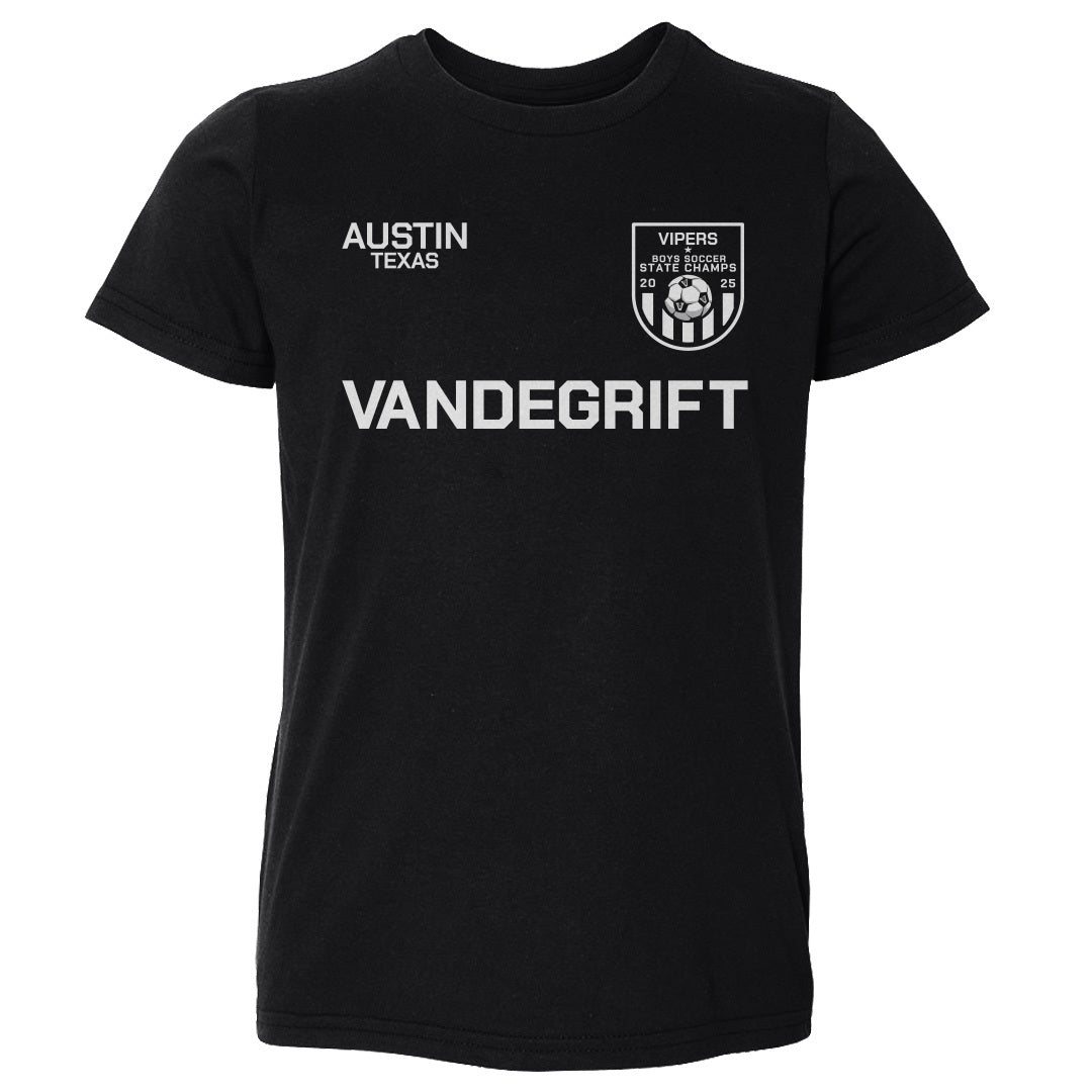 Toddler Tee Soccer State Champs 2025 Patch