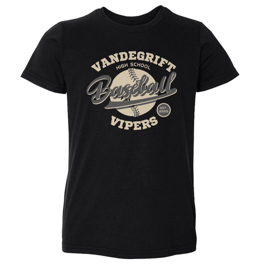 Toddler Tee Vandegrift Baseball Script
