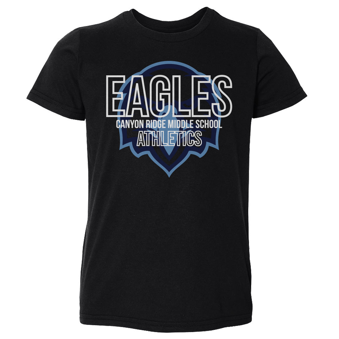 Toddler Tee Canyon Ridge Athletics Outline