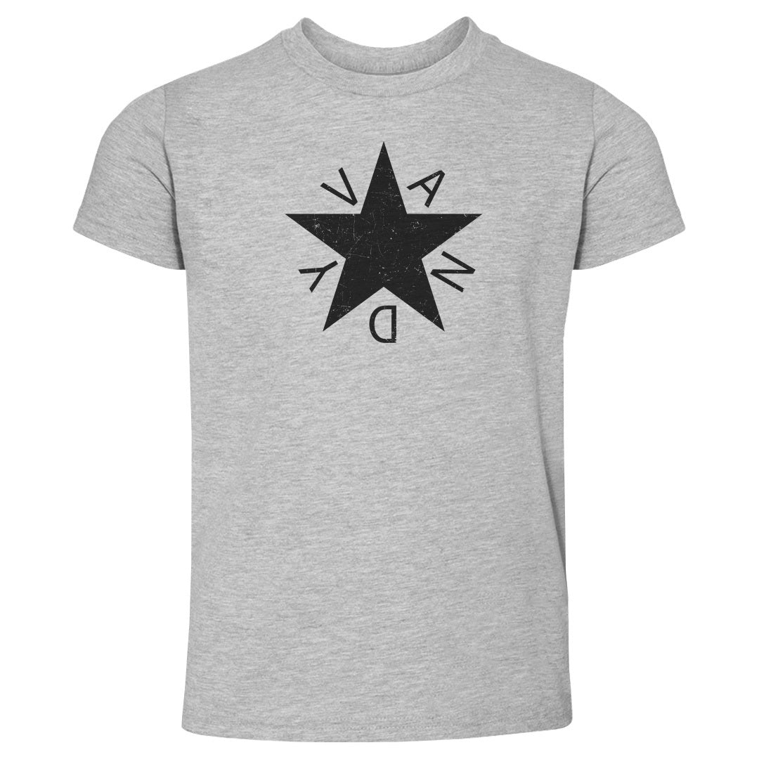 Toddler Tee Vandy Star - On White & Gray
