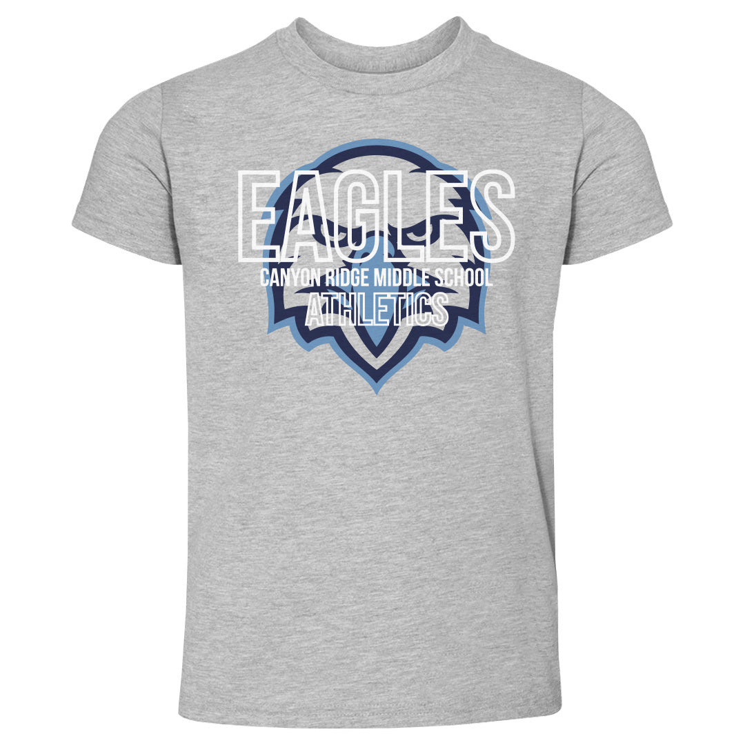 Toddler Tee Canyon Ridge Athletics Outline
