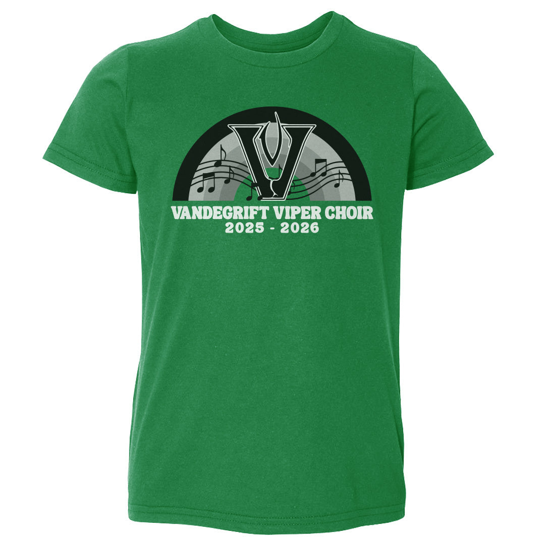 Toddler Tee Viper Choir Rainbow Notes