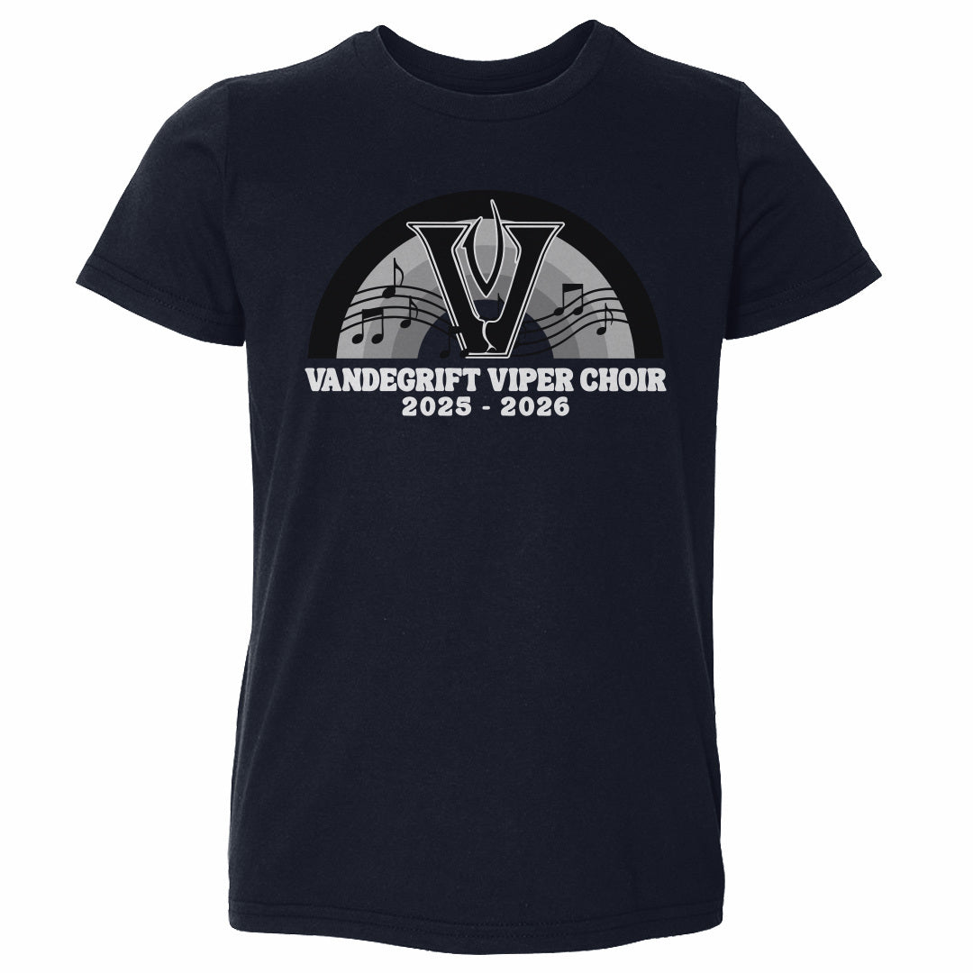 Toddler Tee Viper Choir Rainbow Notes