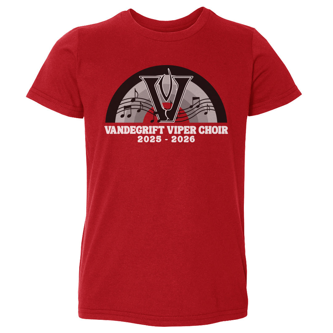Toddler Tee Viper Choir Rainbow Notes