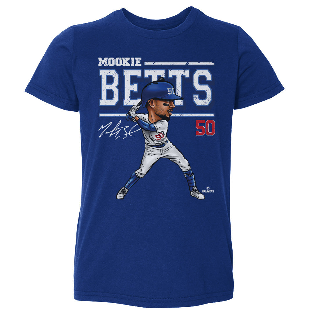 Mookie Betts Cartoon WHT