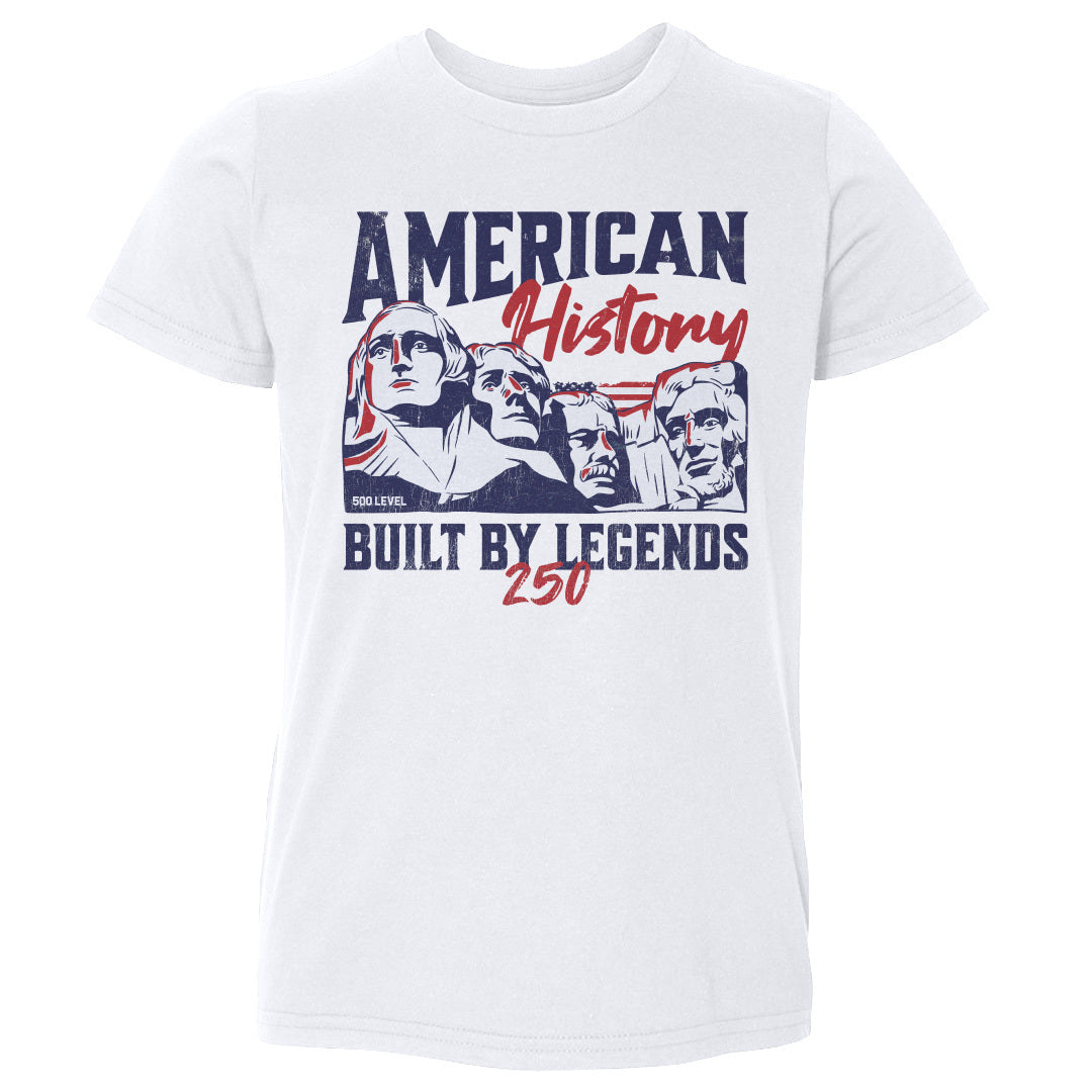 Toddler Tee USA America 250 Years Built By Legends