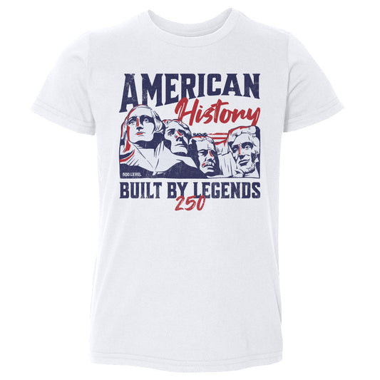 Toddler Tee USA America 250 Years Built By Legends