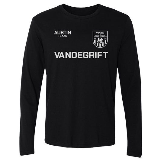 Men's Long Sleeve Tee Soccer State Champs 2025 Patch