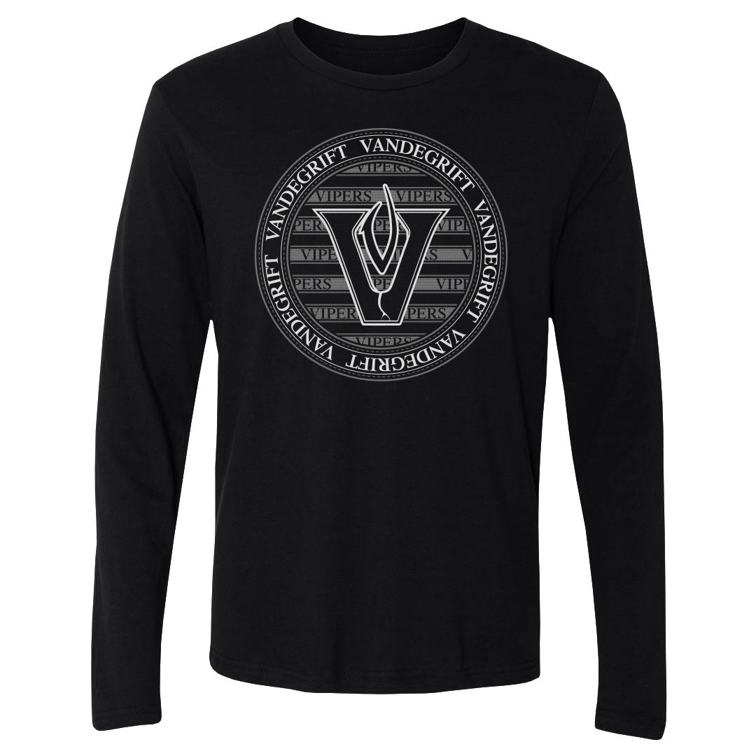 Men's Long Sleeve Tee Vandegrift Round Emblem