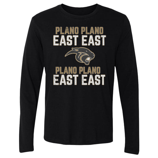 Men's Long Sleeve Tee Plano East Repeat