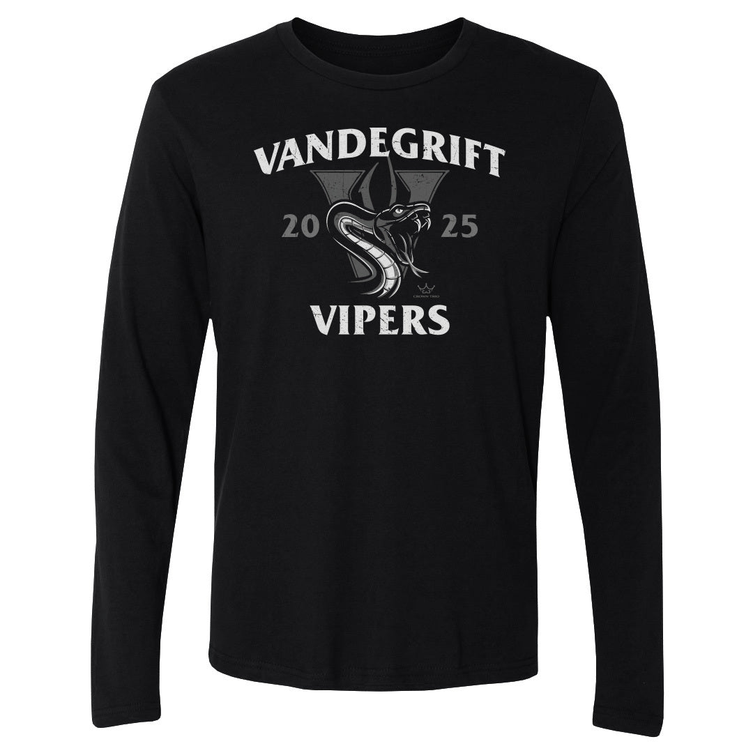 Men's Long Sleeve Tee Vandegrift Vipers 2025