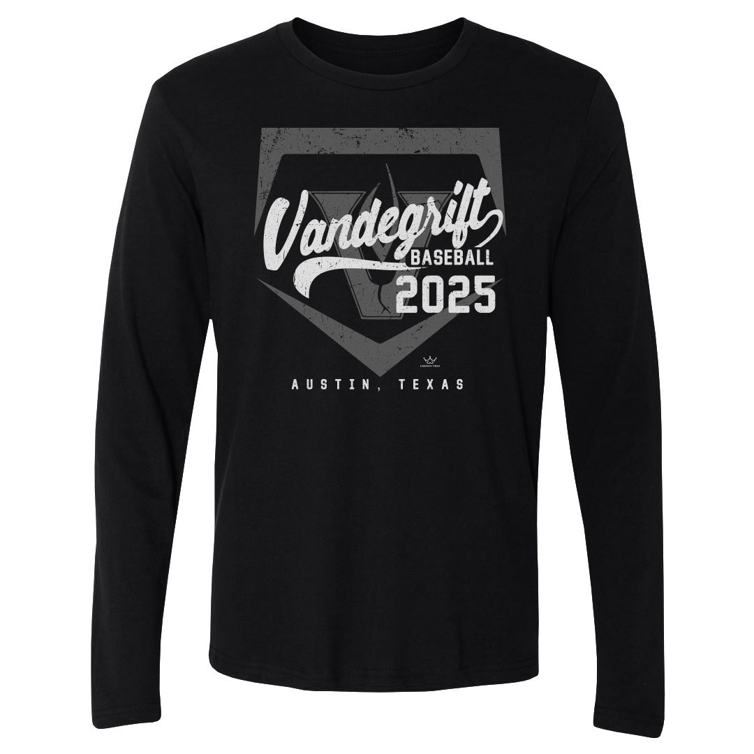 Men's Long Sleeve Tee Vandegrift Baseball 2025