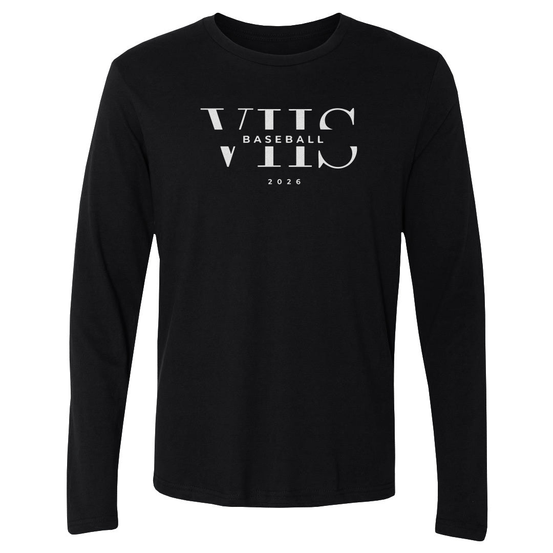 Adult Long Sleeve Tee Vandegrift VHS Baseball 2600