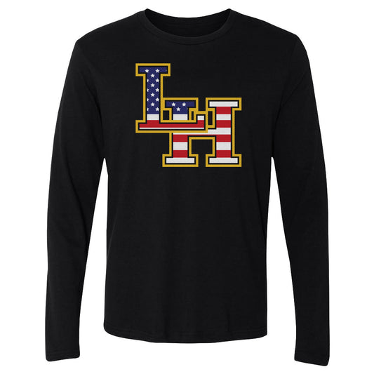 Men's Long Sleeve Tee USA Flag