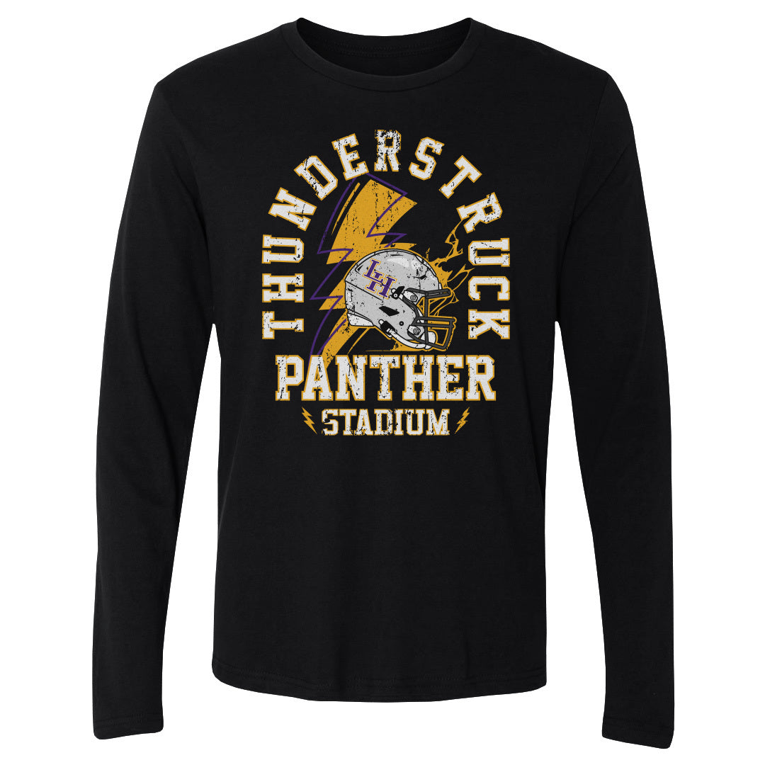 Men's Long Sleeve Tee Panthers Stadium Thunderstruck