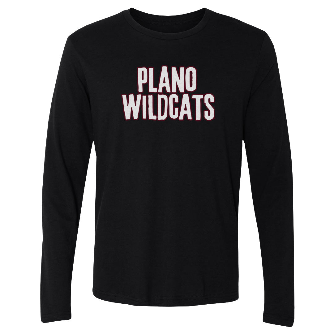Adult Long Sleeve Tee Plano Wildcats