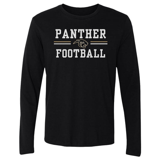 Adult Long Sleeve Tee Panther Football