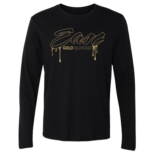 Adult Long Sleeve Tee Gold Blooded