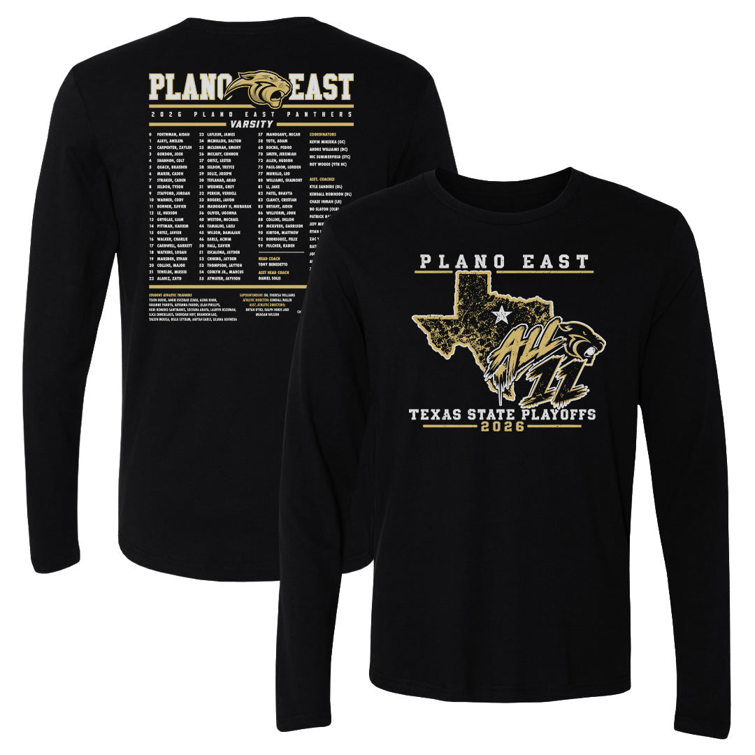 Roster Adult Long Sleeve Tee 2026 Plano East