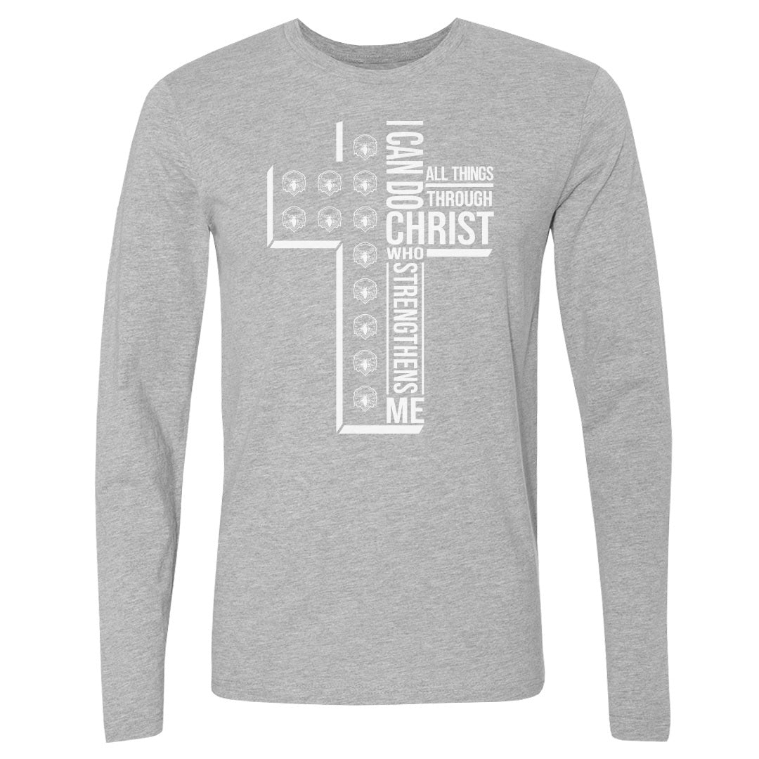 Adult Long Sleeve Tee Canyon Ridge Cross