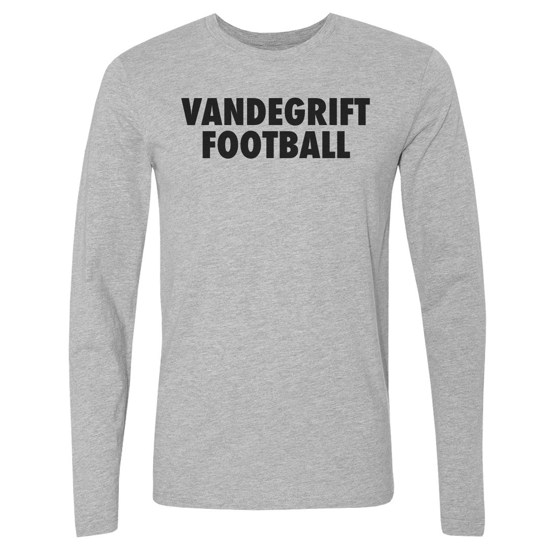Long Sleeve Tee Vandegrift Football