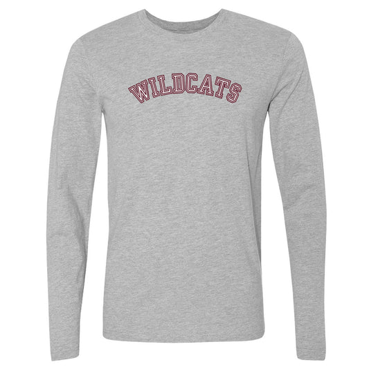 Adult Long Sleeve Tee Wildcats 26