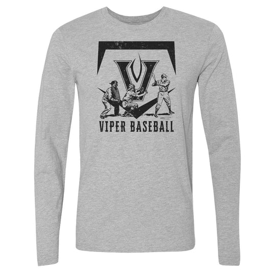 Men's Long Sleeve Tee Old School Baseball