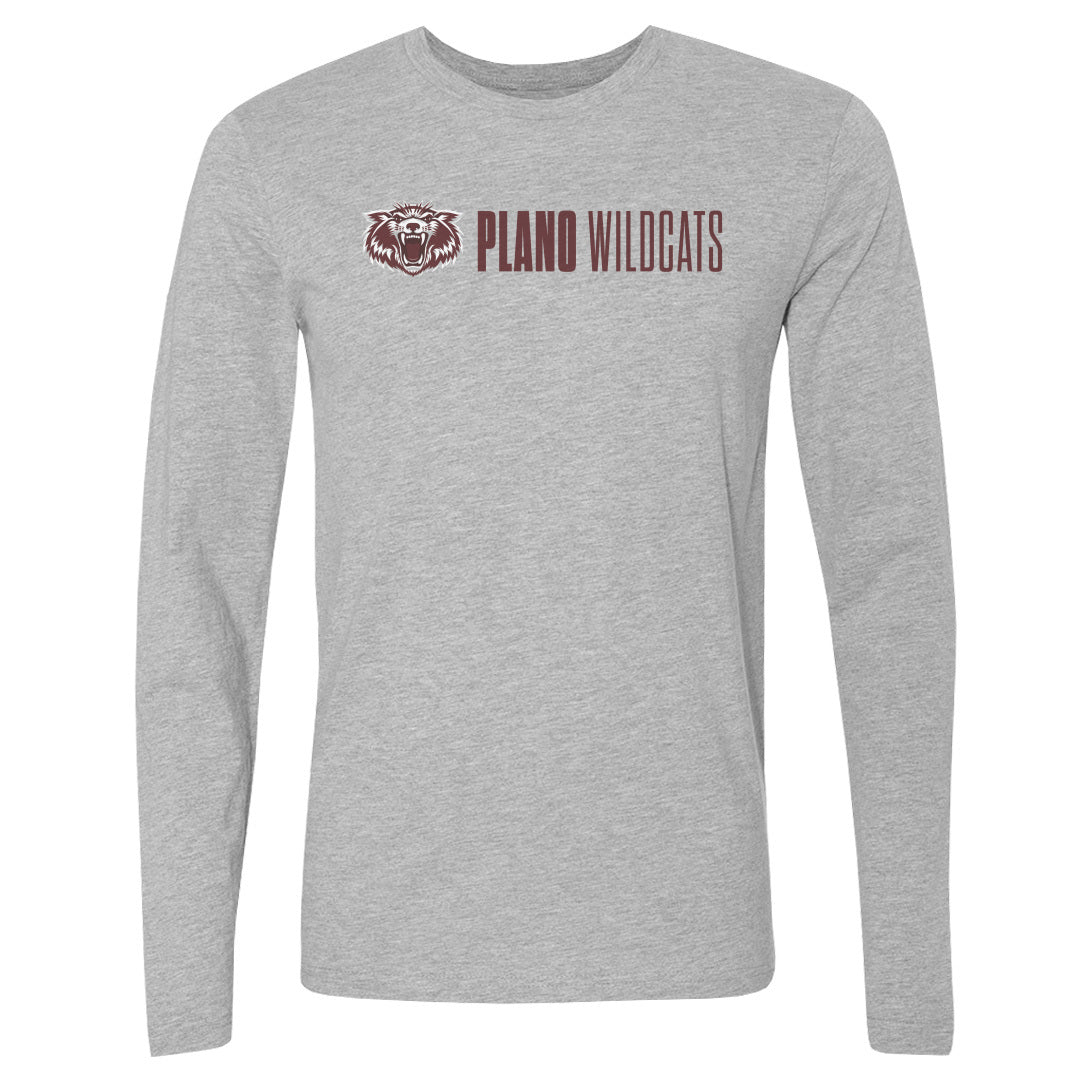 Adult Long Sleeve Tee Plano Wildcats 2605