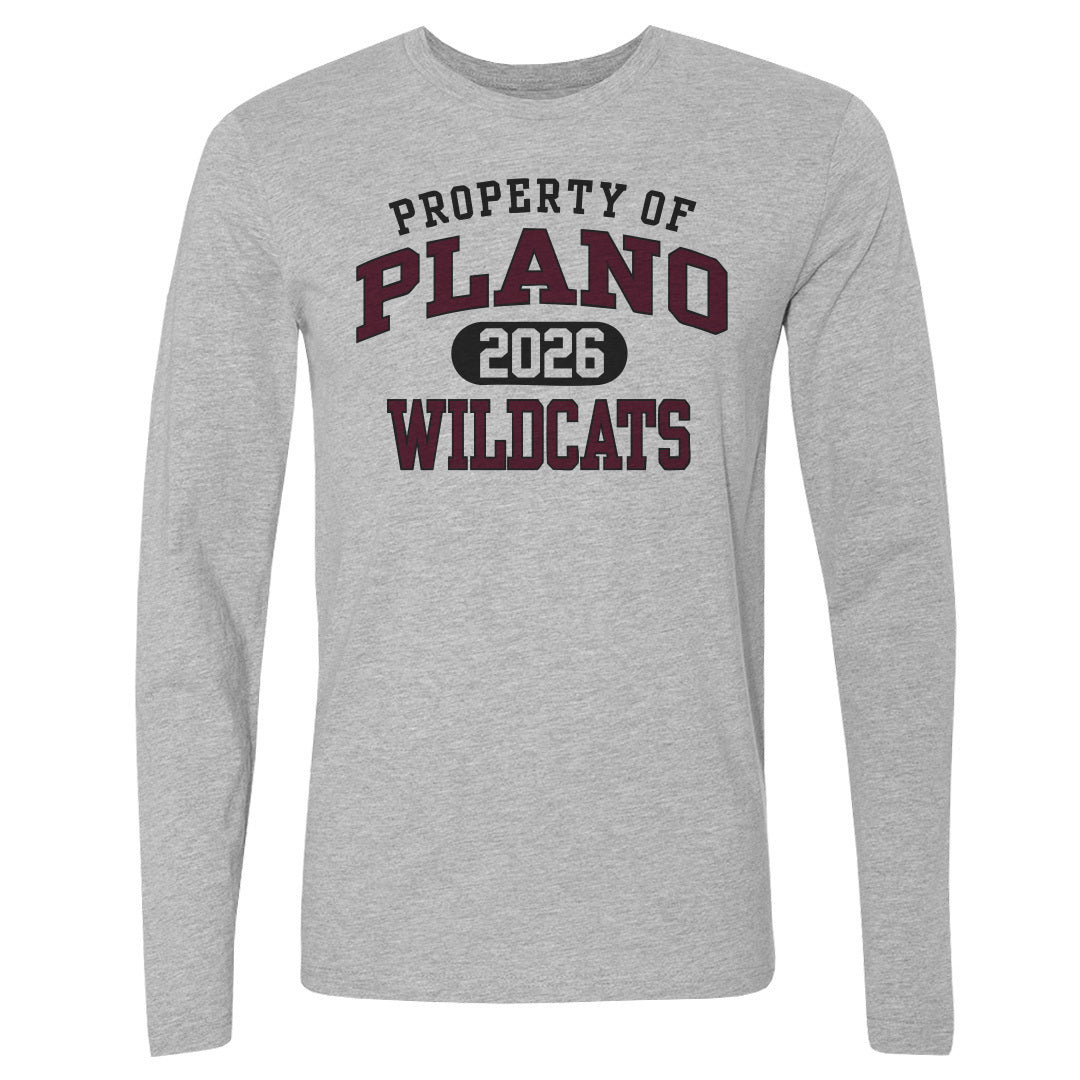 Adult Long Sleeve Tee Property Of Plano