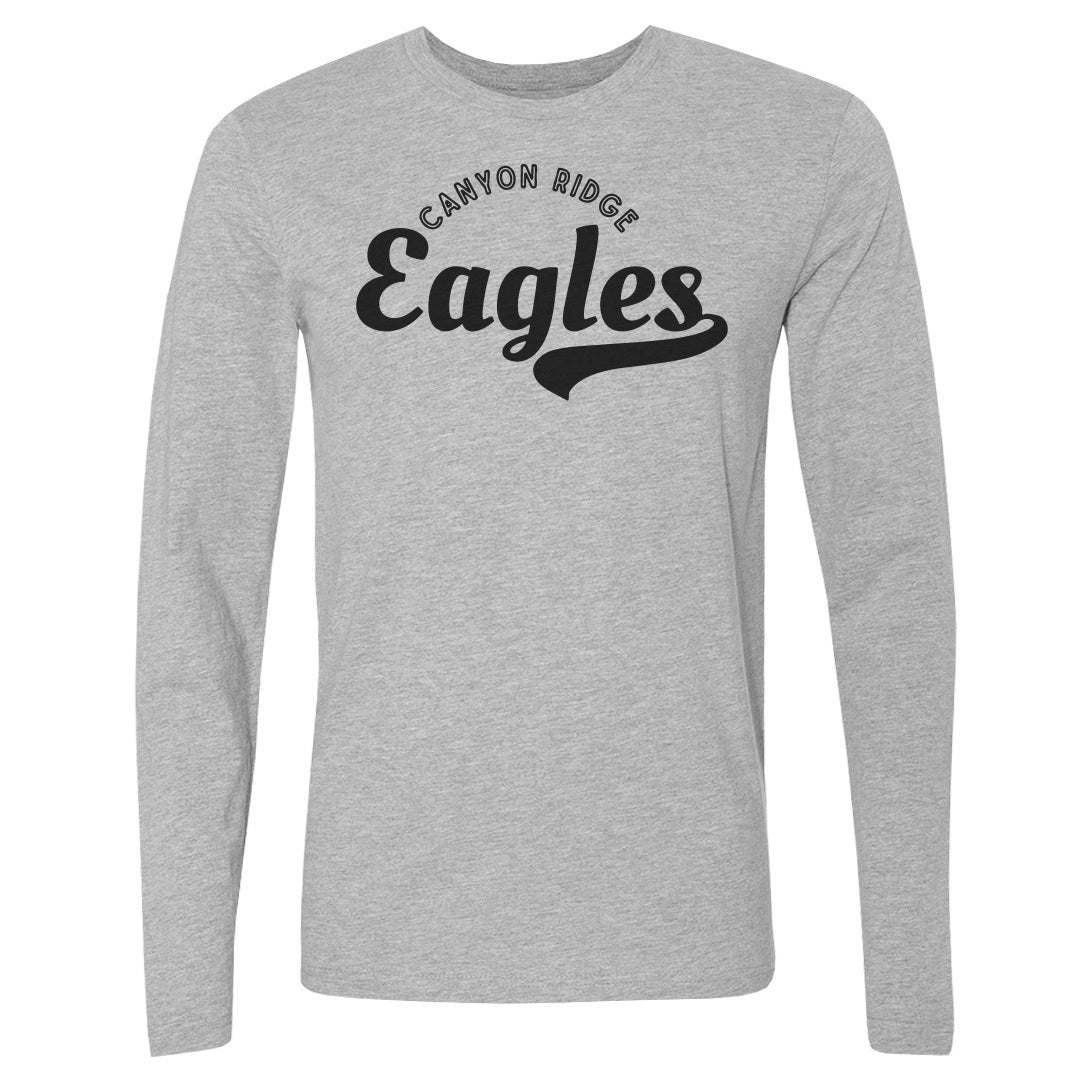 Adult Long Sleeve Tee Canyon Ridge Eagle Tail