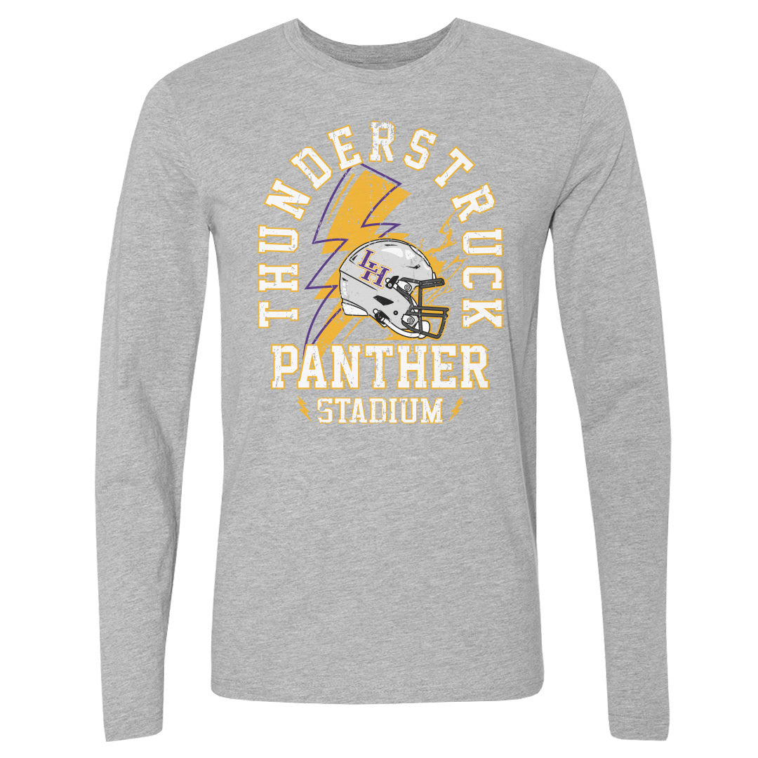 Men's Long Sleeve Tee Panthers Stadium Thunderstruck