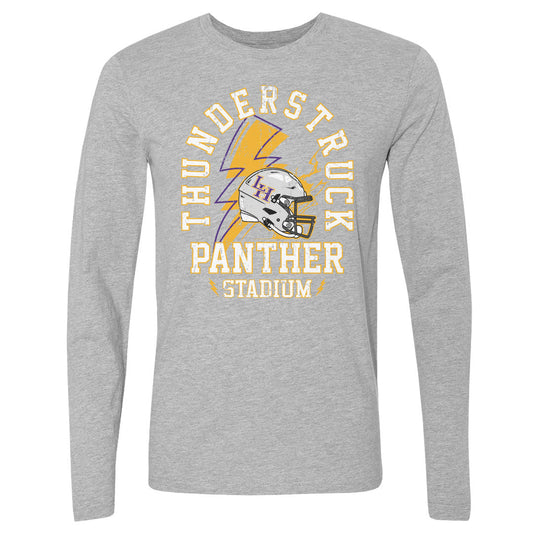 Men's Long Sleeve Tee Panthers Stadium Thunderstruck