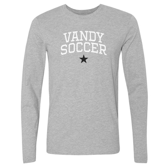 Adult Long Sleeve Tee Vandy Soccer Star