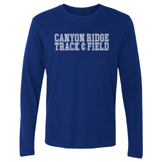 Adult Long Sleeve Tee CRMS Track & Field