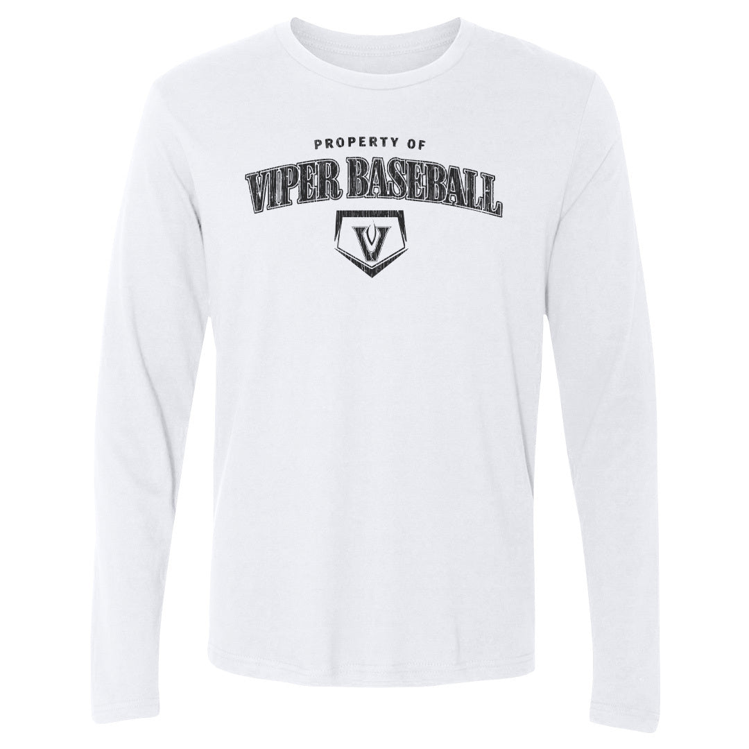 Adult Long Sleeve Tee Vandegrift Baseball Property