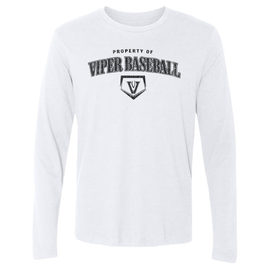Adult Long Sleeve Tee Vandegrift Baseball Property