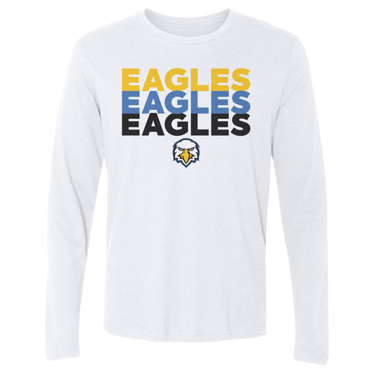 Adult Long Sleeve Tee Canyon Ridge Trio Eagles