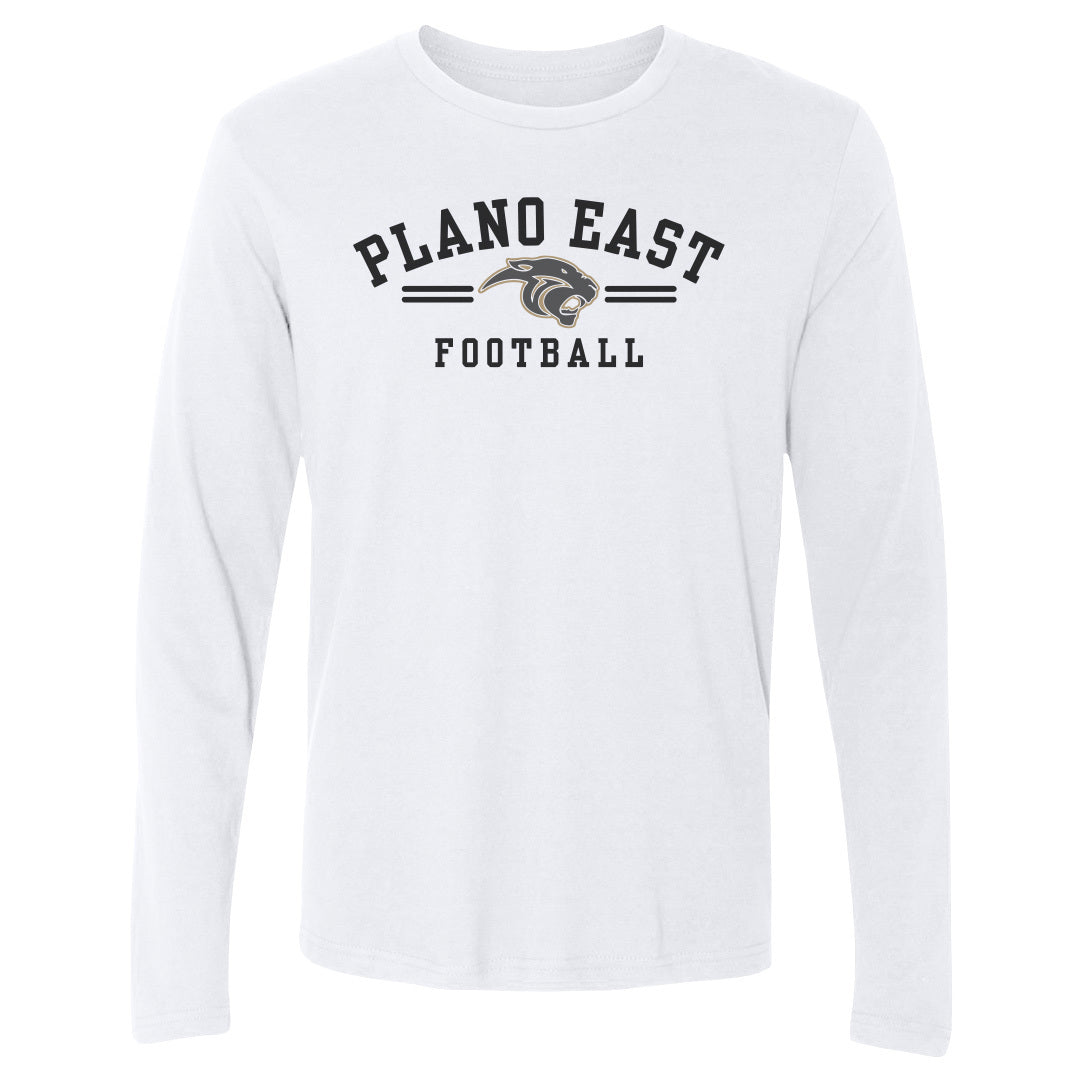 Adult Long Sleeve Tee Plano East Football Yep